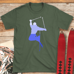 Back Scratcher T Shirt Gift For Skier