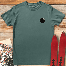 8 Ball Skier T Shirt Gift For Skier