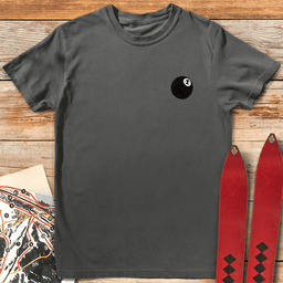 8 Ball Skier T Shirt Gift For Skier
