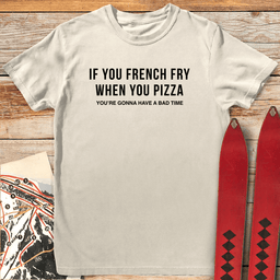 Bad Time T Shirt Gift For Skier