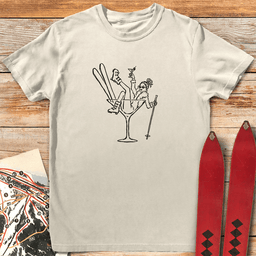 Apre S Girls Martini T Shirt Gift For Skier