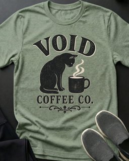 Void Coffee Co Tee Gift For Cat Lover