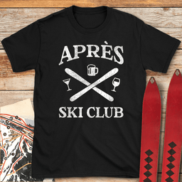 Après Ski Club T Shirt Gift For Skier