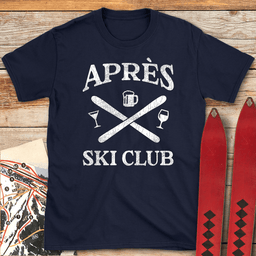 Après Ski Club T Shirt Gift For Skier