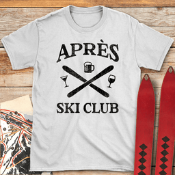 Après Ski Club T Shirt Gift For Skier