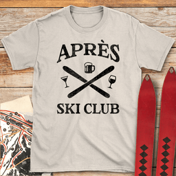 Après Ski Club T Shirt Gift For Skier