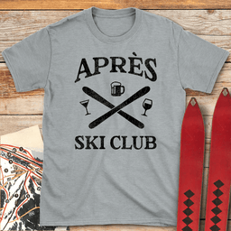 Après Ski Club T Shirt Gift For Skier