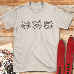 Animal Ski Team T Shirt Gift For Skier