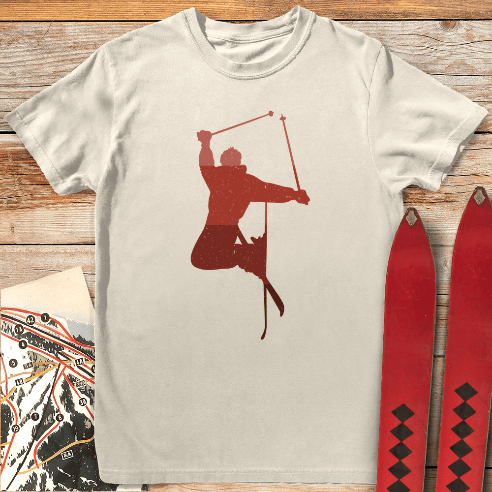Back Scratcher T Shirt Gift For Skier