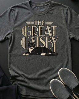 The Great Catsby Tee Gift For Cat Lover
