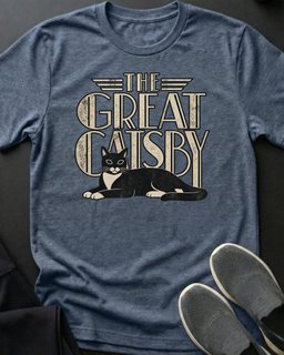 The Great Catsby Tee Gift For Cat Lover