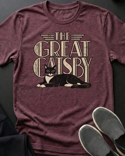 The Great Catsby Tee Gift For Cat Lover