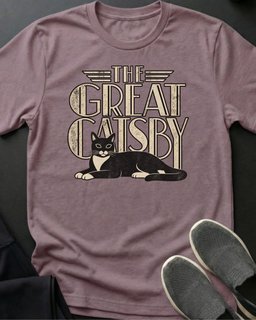 The Great Catsby Tee Gift For Cat Lover