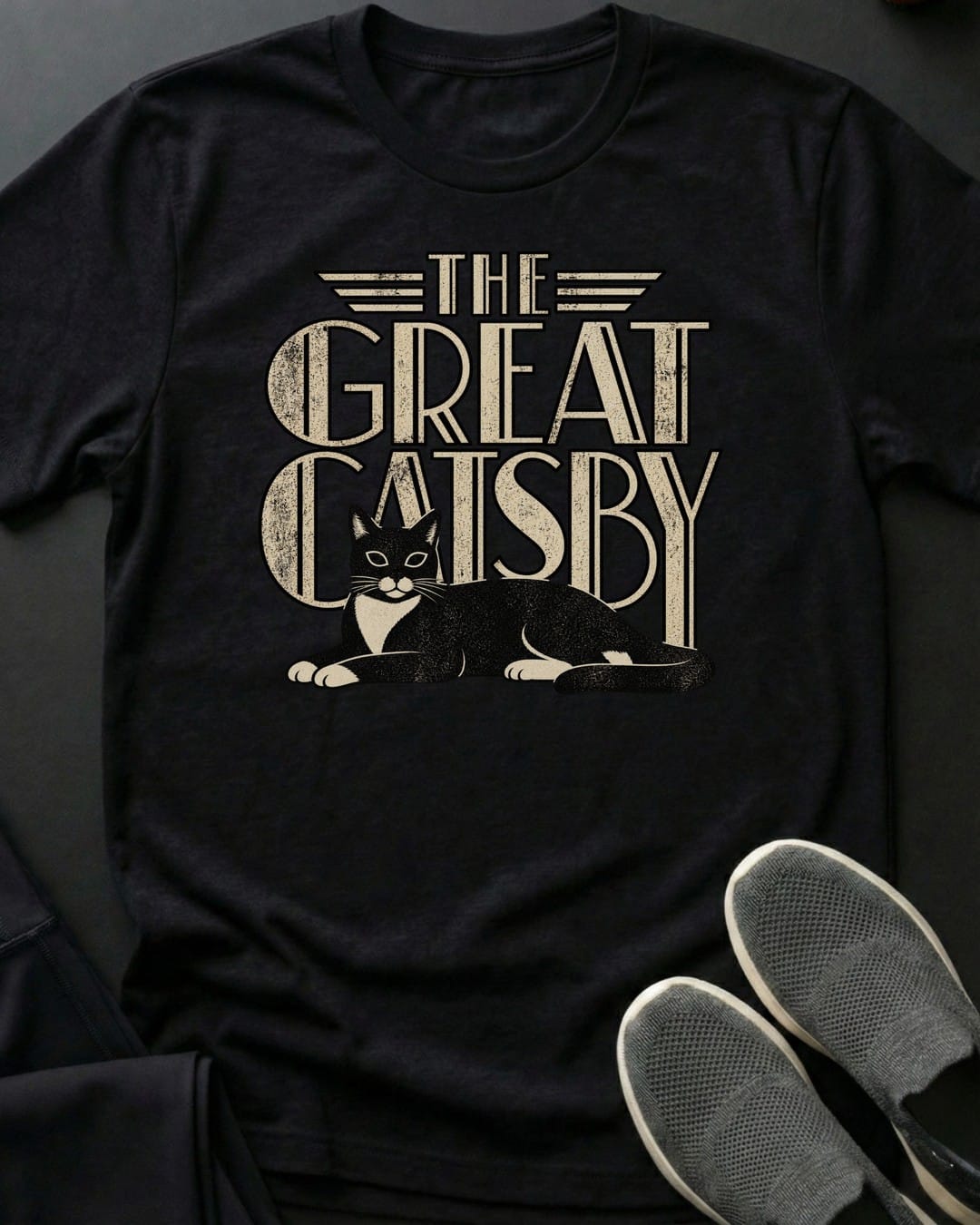 The Great Catsby Tee Gift For Cat Lover