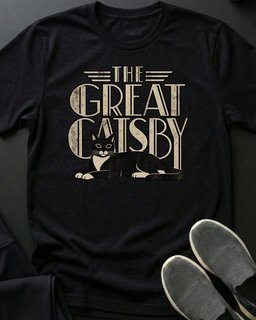 The Great Catsby Tee Gift For Cat Lover