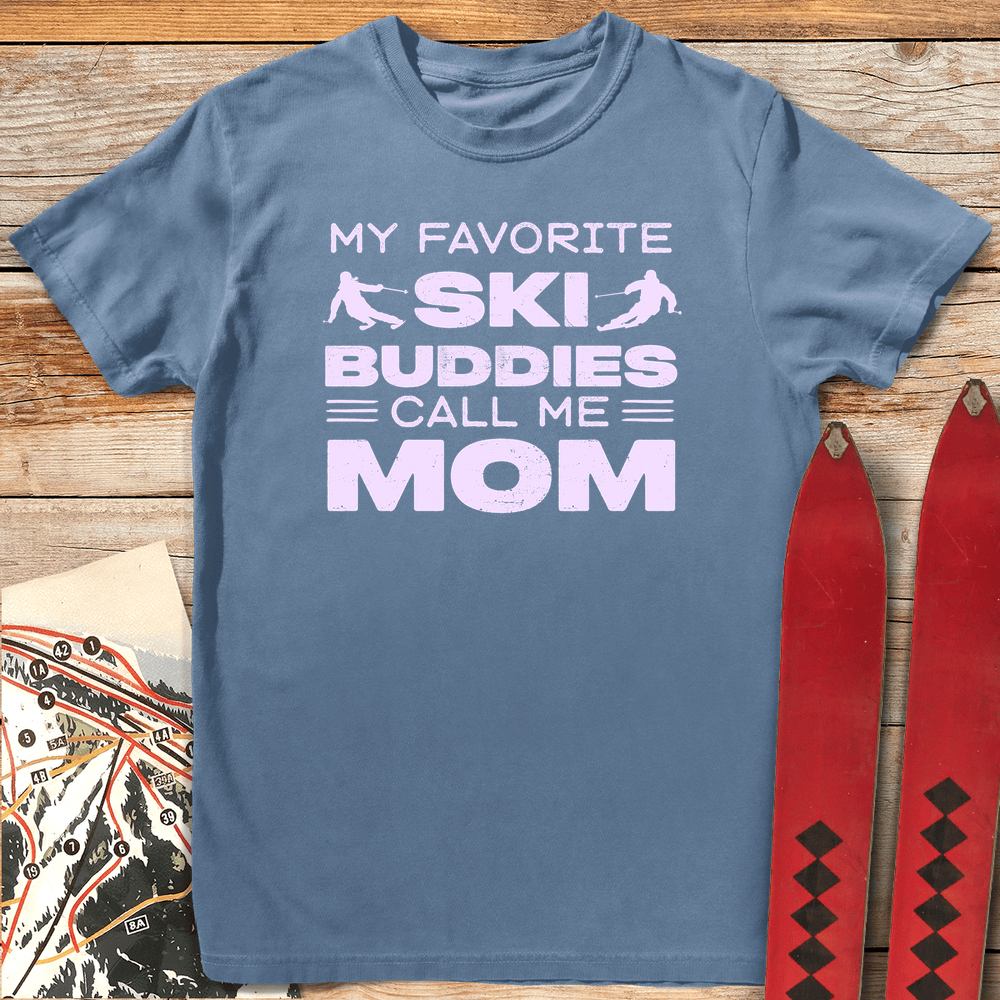 Buddy Ski Mom T Shirt Gift For Mom