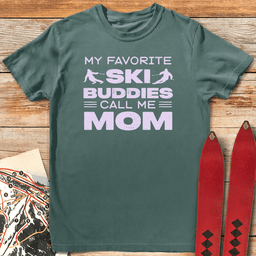 Buddy Ski Mom T Shirt Gift For Mom
