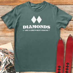 A Girls Best Friend T Shirt Gift For Skier