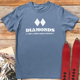 A Girls Best Friend T Shirt Gift For Skier