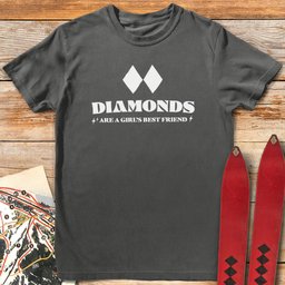 A Girls Best Friend T Shirt Gift For Skier