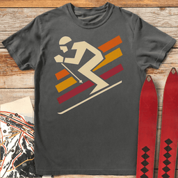 Angle Rider T Shirt Gift For Skier