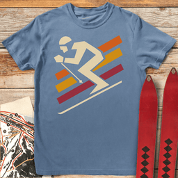 Angle Rider T Shirt Gift For Skier