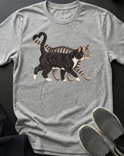 Tabby And Tux True Love Tee Gift For Cat Lover
