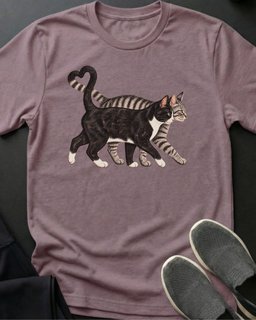 Tabby And Tux True Love Tee Gift For Cat Lover