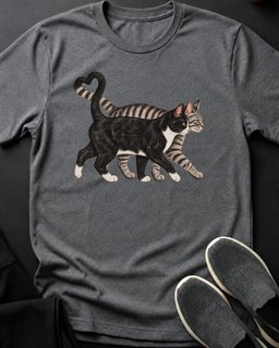 Tabby And Tux True Love Tee Gift For Cat Lover