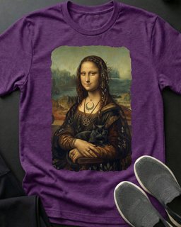 Witchy Lisa Tee Gift For Cat Lover