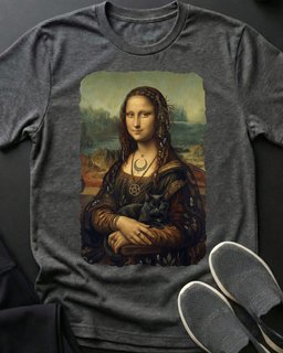Witchy Lisa Tee Gift For Cat Lover
