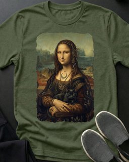 Witchy Lisa Tee Gift For Cat Lover