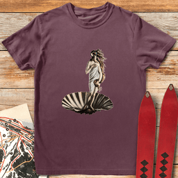 Birth Of Shredder T Shirt Gift For Skier
