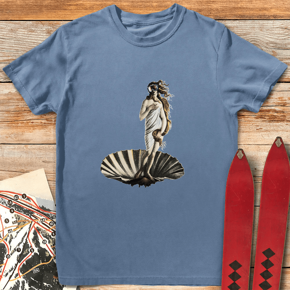 Birth Of Shredder T Shirt Gift For Skier