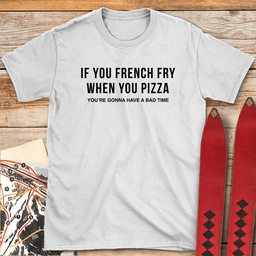 Bad Time T Shirt Gift For Skier