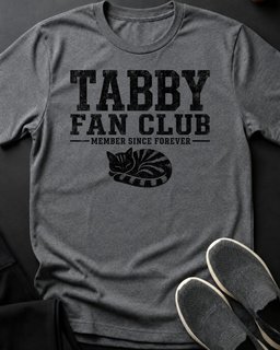 Tabby Fan Club Tee Gift For Cat Lover