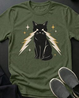 Void Stare Tee Gift For Cat Lover