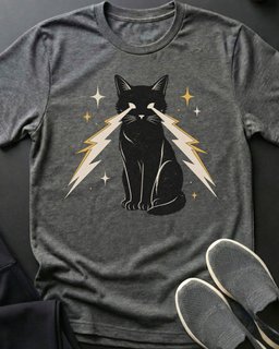 Void Stare Tee Gift For Cat Lover
