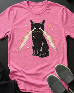 Void Stare Tee Gift For Cat Lover