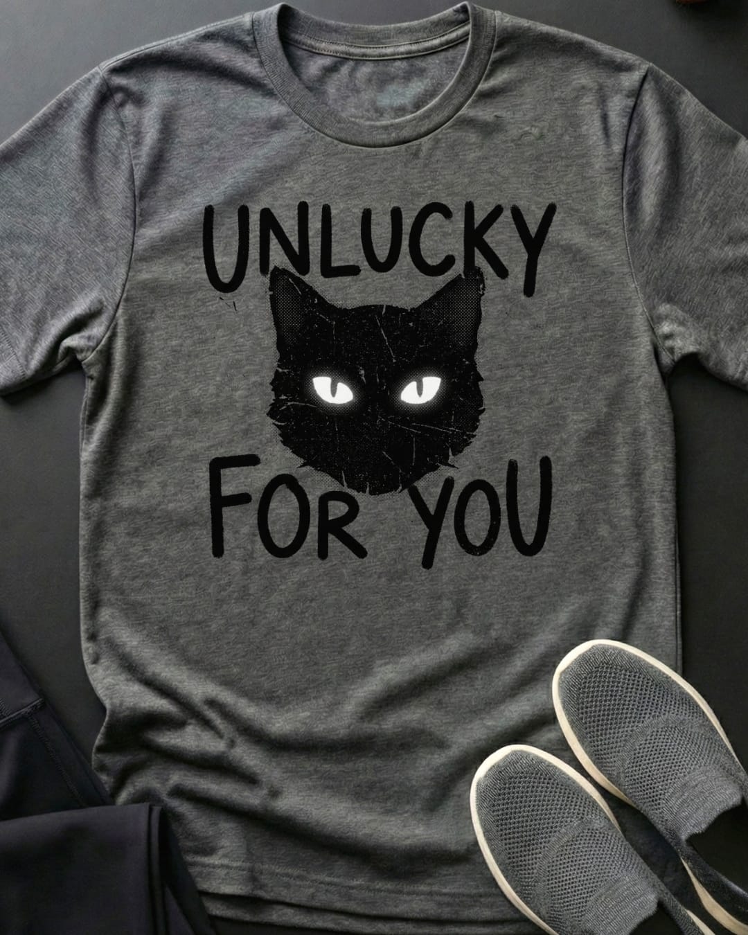 Unlucky For You Tee Gift For Cat Lover