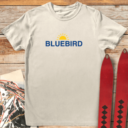 Bluebird Sun T Shirt Gift For Skier