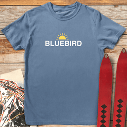 Bluebird Sun T Shirt Gift For Skier