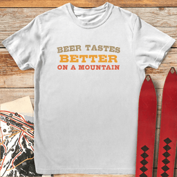 Better Beer T Shirt Gift For Skier