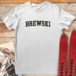 Brewski T Shirt Gift For Skier