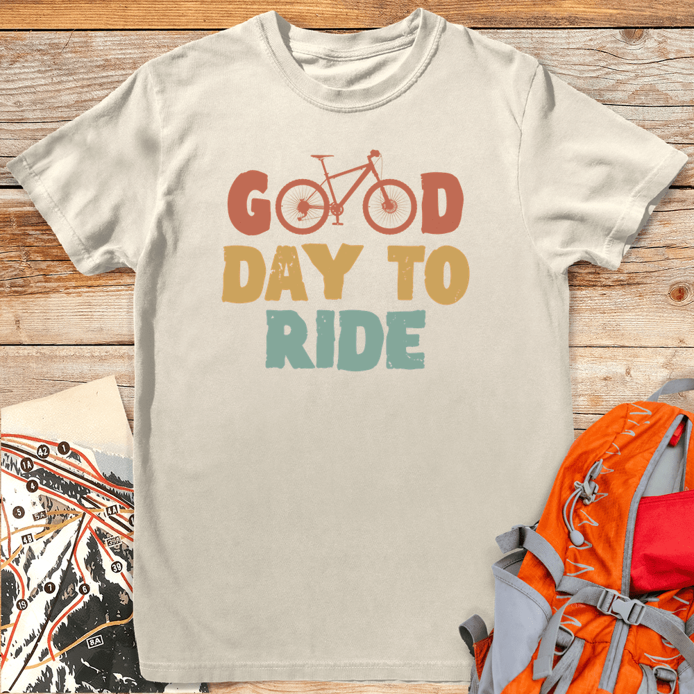 Good Day 2 Ride T Shirt Gift For Skier