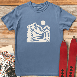 Groovy Scene T Shirt Gift For Skier