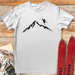 Hillside Freestyle T Shirt Gift For Skier