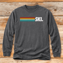 Classic Ski Line Vintage T Shirt Gift For Skier