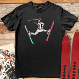 Daffy Lady T Shirt Gift For Skier