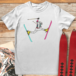 Daffy Lady T Shirt Gift For Skier
